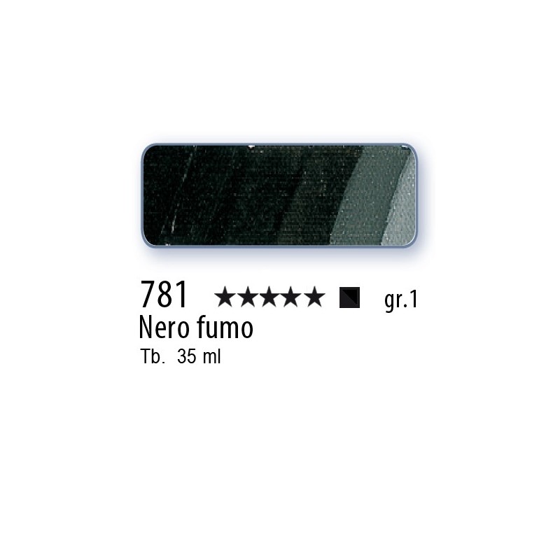 781 - Schmincke Olio Mussini nero fumo
