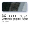 782 - Schmincke Olio Mussini Schmincke grigio di Payne