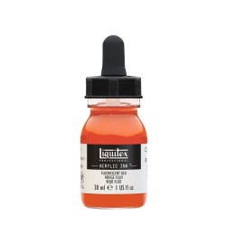 983 - Liquitex Acrylic Ink Rosso fluorescente