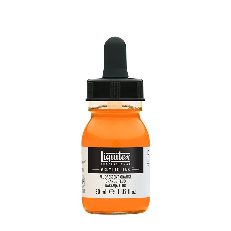 982 - Liquitex Acrylic Ink Arancio fluorescente