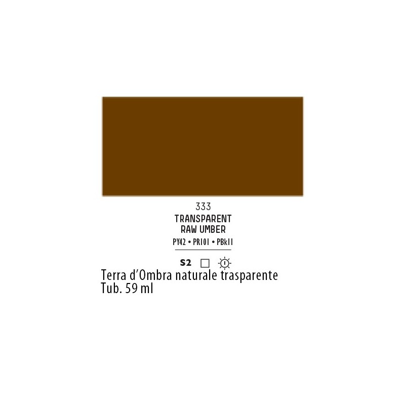 333 - Liquitex Heavy Body Terra d'ombra naturale trasparente