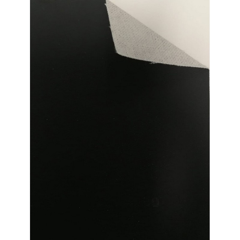 Tela Artecreo nera 100% cotone 310gr, altezza 210cm