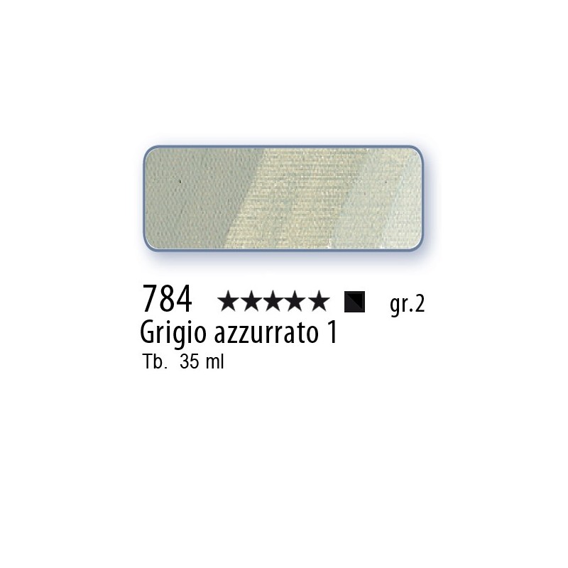 784 - Schmincke Olio Mussini grigio azzurrato 1