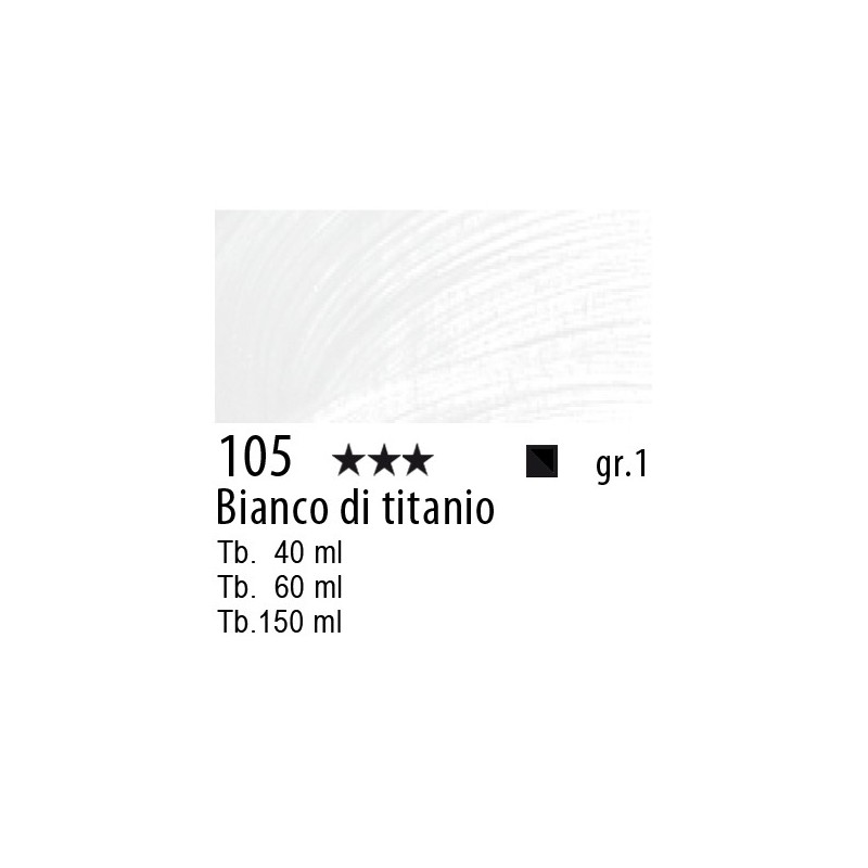 105 - Talens Olio Rembrandt Bianco di titanio