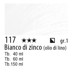 117 - Talens Olio Rembrandt Bianco di zinco (olio di lino)