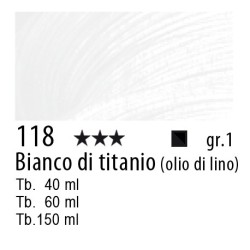118 - Talens Olio Rembrandt Bianco di titanio (olio di lino)