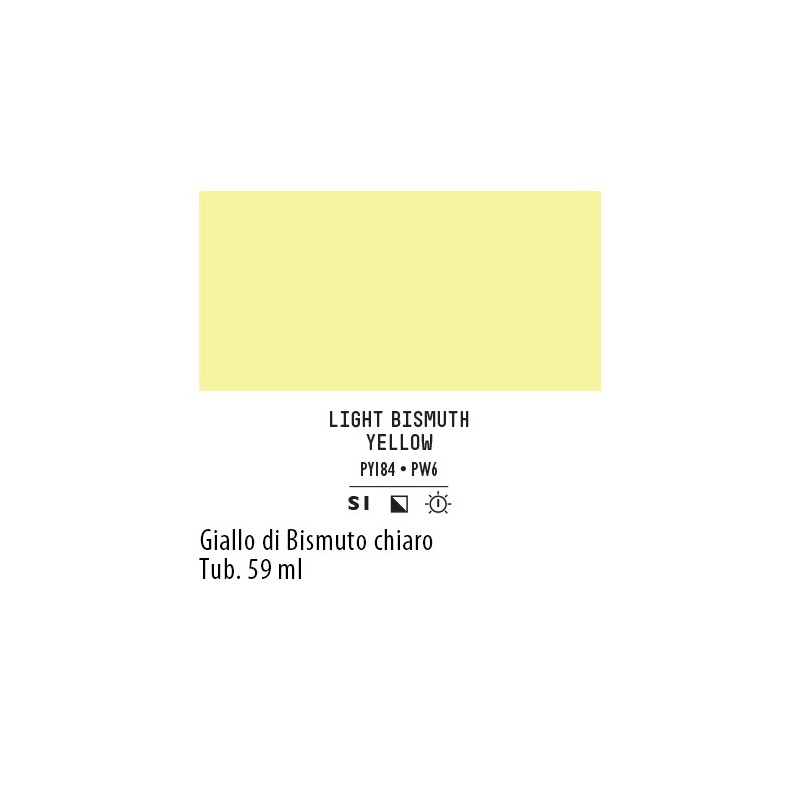 156 - Liquitex Heavy Body Giallo Bismuto chiaro