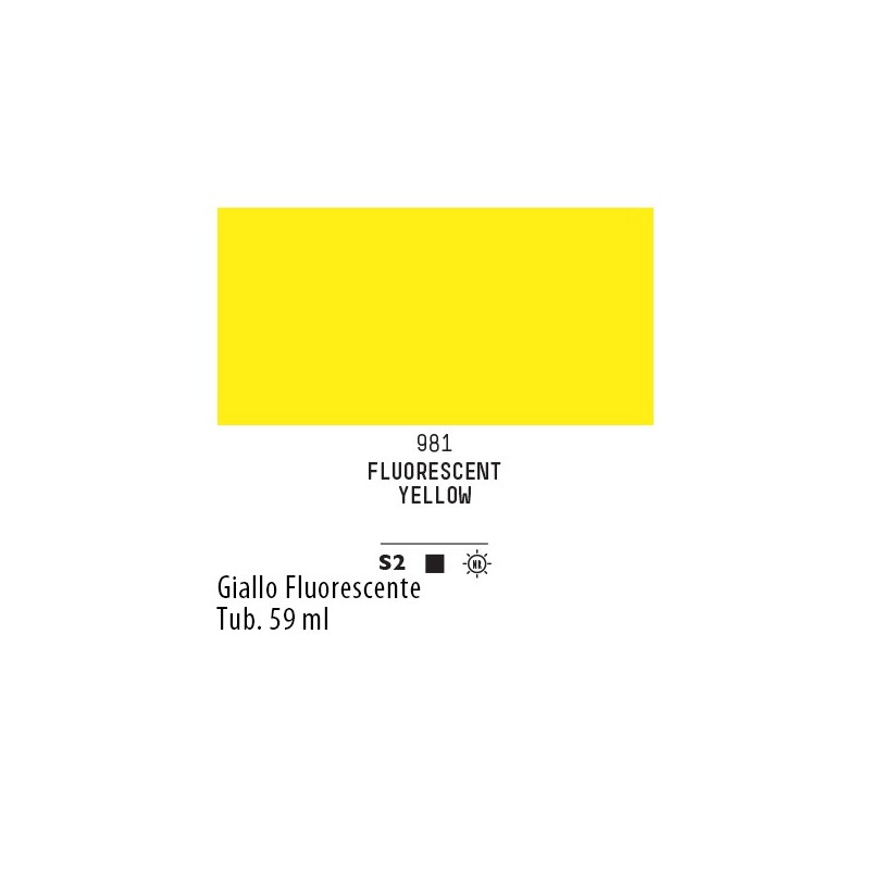 981 - Liquitex Heavy Body Giallo Fluorescente