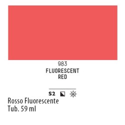 983 - Liquitex Heavy Body Rosso Fluorescente