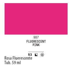 987 - Liquitex Heavy Body Rosa Fluorescente