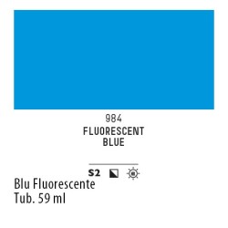 984 - Liquitex Heavy Body Blu Fluorescente