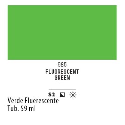 985 - Liquitex Heavy Body Verde Fluorescente