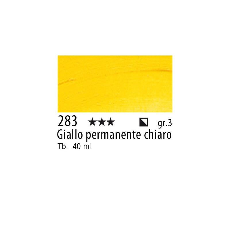 283 - Talens Olio Rembrandt Giallo permanente chiaro