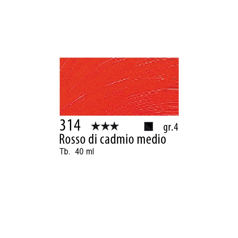 314 - Talens Olio Rembrandt Rosso di cadmio medio