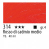 314 - Talens Olio Rembrandt Rosso di cadmio medio