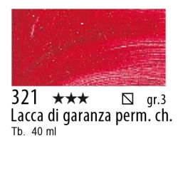 321 - Talens Olio Rembrandt Lacca di garanza permanente chiara