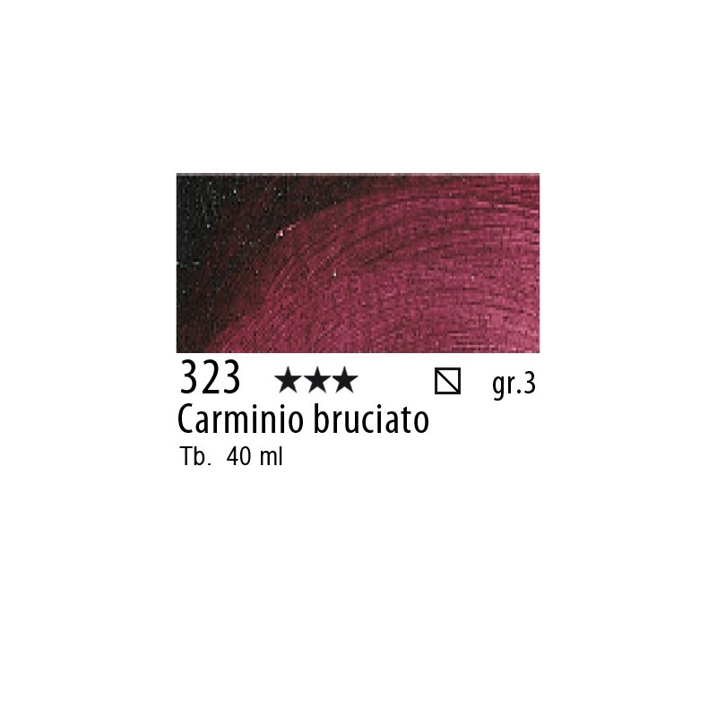 323 - Talens Olio Rembrandt Carminio bruciato
