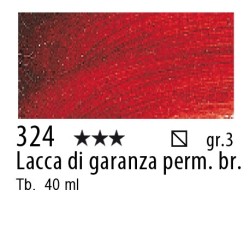 324 - Talens Olio Rembrandt Lacca di garanza permanente bruna