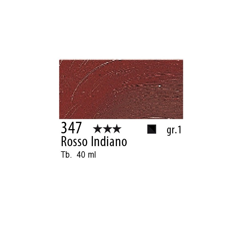 347 - Talens Olio Rembrandt Rosso indiano