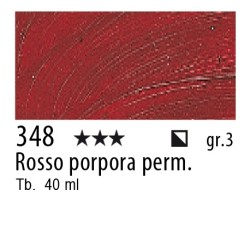 348 - Talens Olio Rembrandt Rosso porpora permanente