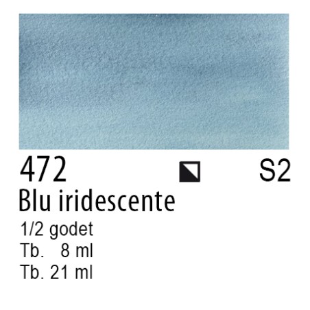 472 - W&N Cotman Blu iridescente