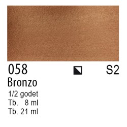 058 - Winsor & Newton Cotman Bronzo