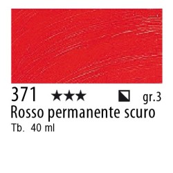 371 - Talens Olio Rembrandt Rosso permanente scuro