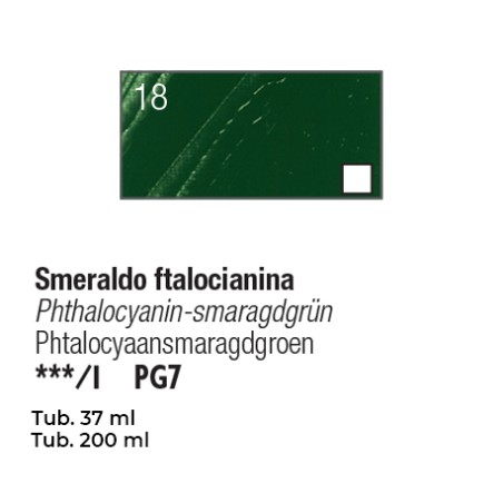 18 - Pebeo Olio Studio XL smeraldo ftalocianina
