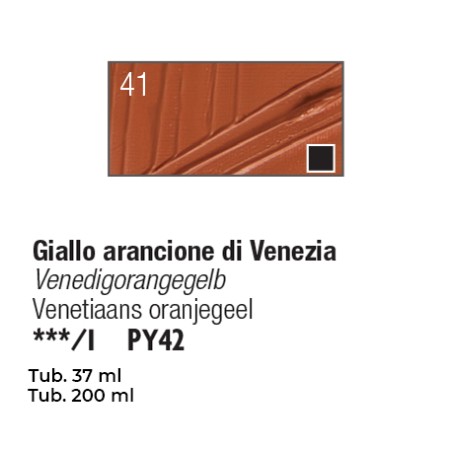 41 - Pebeo Olio Studio XL giallo arancio di venezia