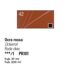 42 - Pebeo Olio Studio XL ocra rossa