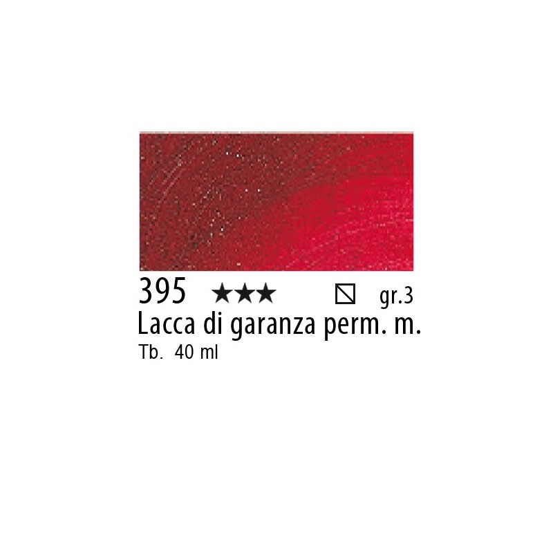 395 - Talens Olio Rembrandt Lacca di garanza permanente media