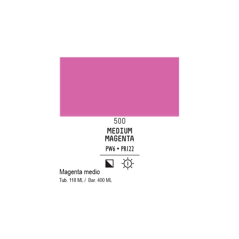 500 - Liquitex Basics acrilico magenta medio