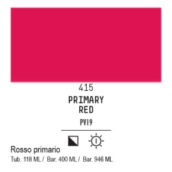 415 - Liquitex Basics acrilico rosso primario
