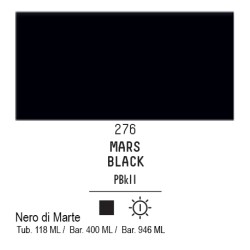 276 - Liquitex Basics acrilico nero di marte