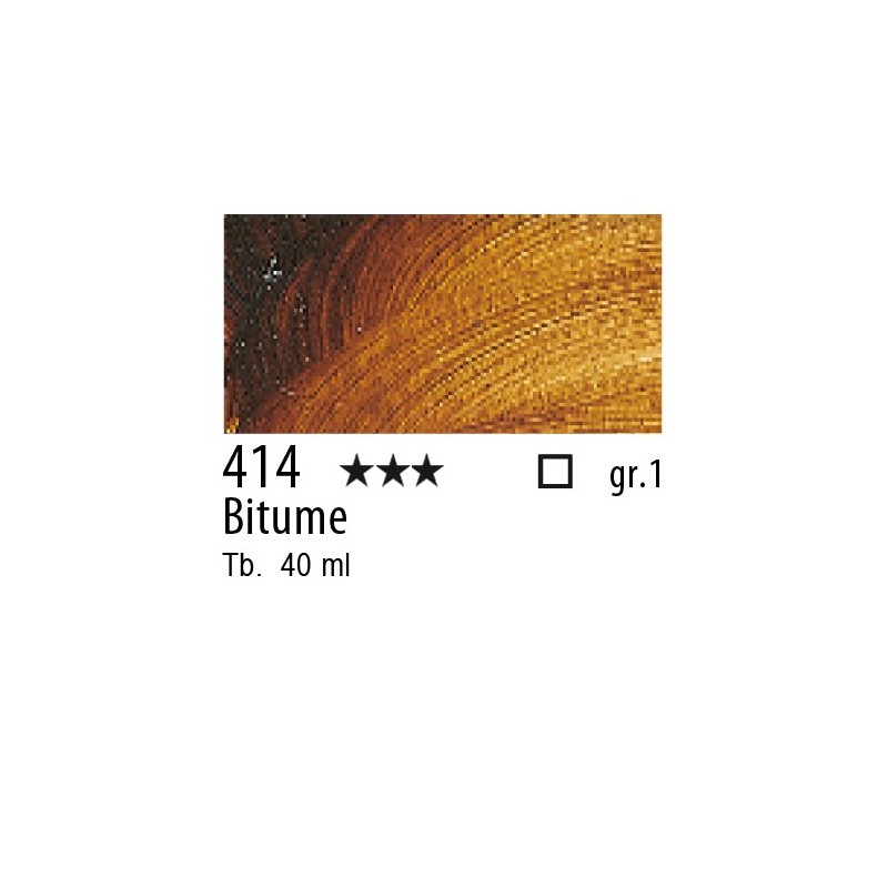 414 - Talens Olio Rembrandt Bitume