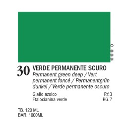 30 - Ferrario Acrylic Master Verde permanente scuro