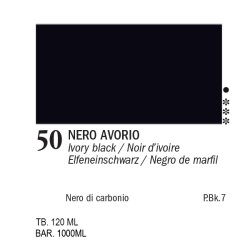 50 - Ferrario Acrylic Master Nero avorio