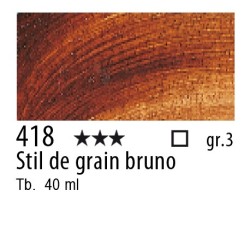 418 - Rembrandt Stil de grain bruno