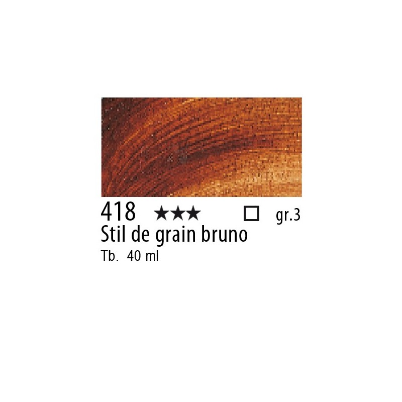 418 - Talens Olio Rembrandt Stil de grain bruno