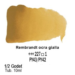 227 - Talens Rembrandt acquerello ocra gialla
