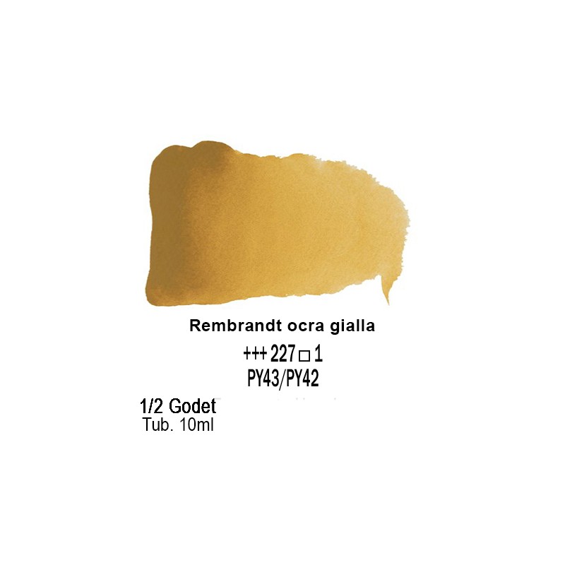 227 - Talens Rembrandt acquerello ocra gialla