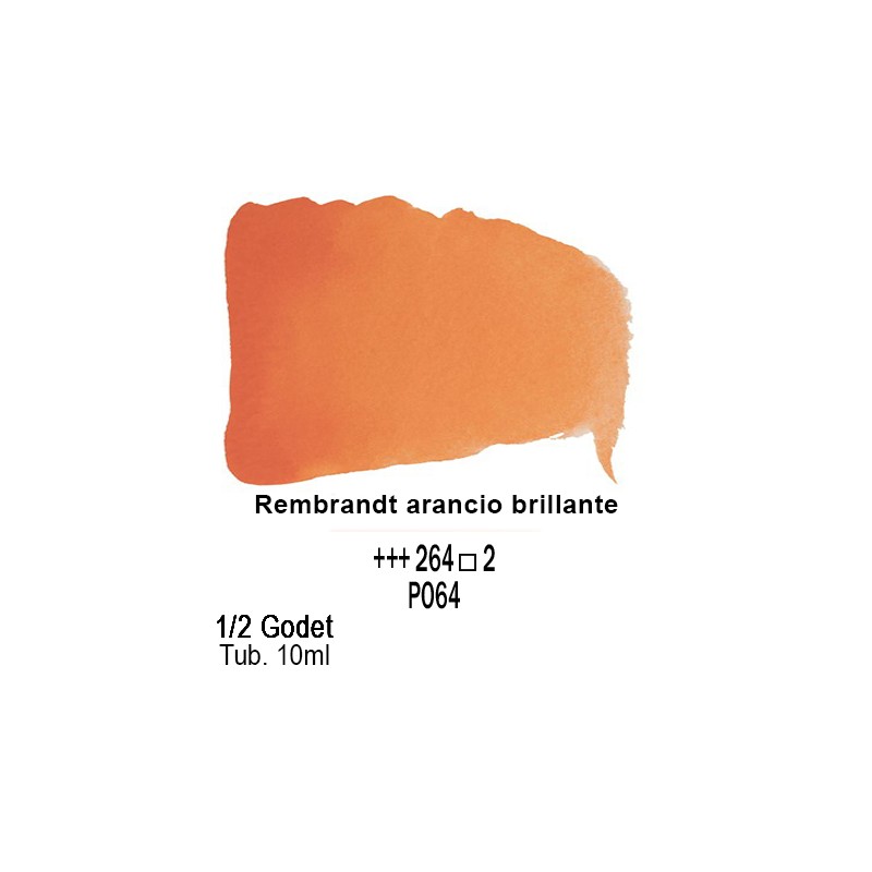 264 - Talens Rembrandt acquerello arancio brillante