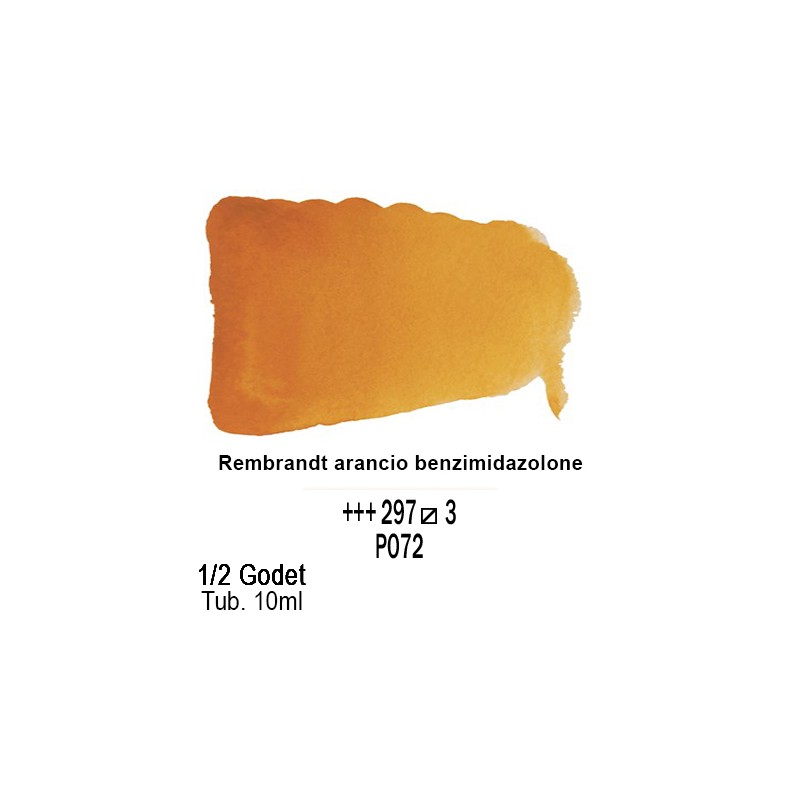 297 - Talens Rembrandt acquerello arancio benzimidazolone