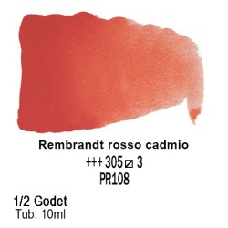 305 - Talens Rembrandt acquerello rosso cadmio