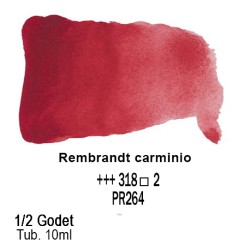 318 - Talens Rembrandt acquerello carminio
