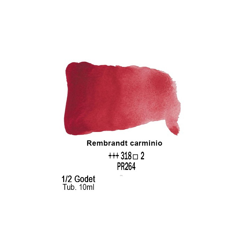 318 - Talens Rembrandt acquerello carminio