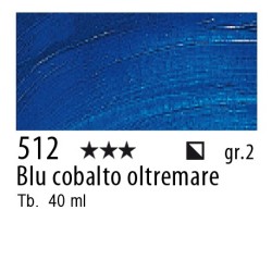512 - Talens Olio Rembrandt Blu cobalto oltremare