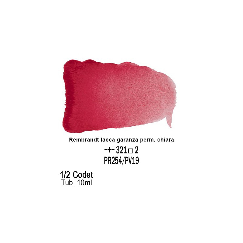 321 - Talens Rembrandt acquerello lacca garanza permanente chiara