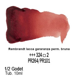 324 - Talens Rembrandt acquerello lacca gararanza permanente bruna