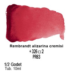326 - Talens Rembrandt acquerello alizarina cremisi